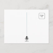 アンティークフランスの子猫はがき ポストカード (裏面)