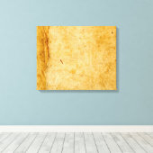 アンティークフランスの紙パーチメント背景テクスチャ キャンバスプリント (インサイチュ (ウッドフロア))