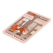 アンティークフレキシブル光磁石 マグネット (左側)