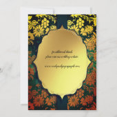 アンティークフレーム古い金ゴールド保存日付 セーブザデート (裏面)