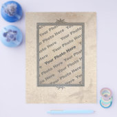 アンティークフレーム紙 チラシ (シングル)