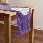 アンティークフレームIII +イメージとバックグラファー。 ショートテーブルランナー (インサイチュ)