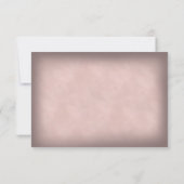 アンティークフレームRSVP 出欠カード (裏面)