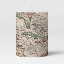 アンティークフロリダカリブのーと地図