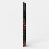 アンティークフローラの静止画とスクリプフランスのト Case-Mate iPhoneケース (裏面/左)