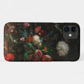 アンティークフローラの静止画とスクリプフランスのト Case-Mate iPhoneケース (裏面(横))