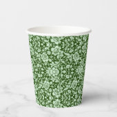 アンティークフローラダマスク 紙コップ (裏面)