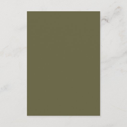 アンティークフローラ結婚アールヌーボーグレー金ゴールド エンクロージャーカード (裏面)