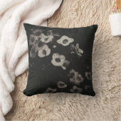 アンティークフローラ装飾用クッション クッション (ブランケット)