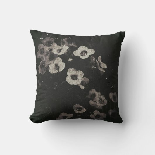 アンティークフローラ装飾用クッション クッション (正面)