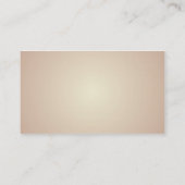 アンティークフローラ金ゴールドリボン切り取り 名刺 (裏面)