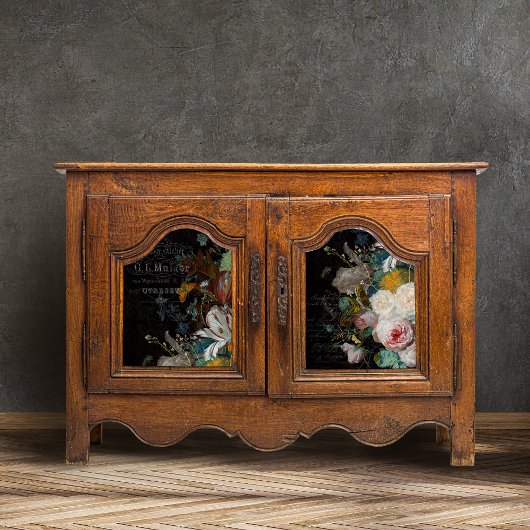 アンティークフローラ静止寿命切り離し 薄葉紙