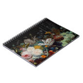 アンティークフローラ静止状態  ノートブック (左側)