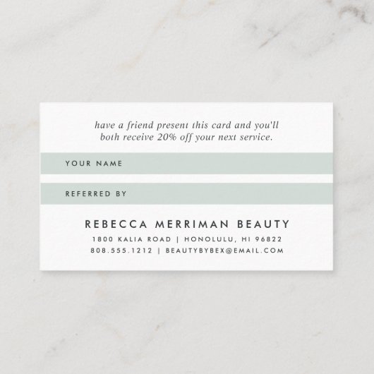 アンティークフローラ |セージストライプの紹介 紹介カード (裏面)