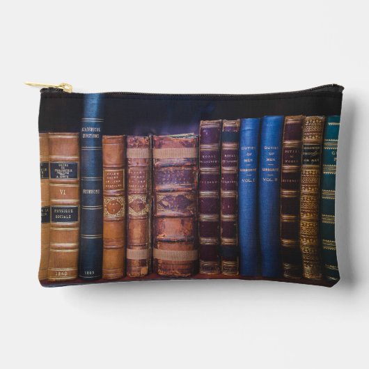 アンティークブックのバインドブック アクセサリーポーチ (正面)