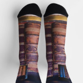 アンティークブックのバインドブック ソックス (上部)