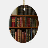 アンティークブックブック愛好家 セラミックオーナメント (右)