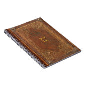 アンティークブックルックノートブック ノートブック (右側)