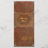 アンティークブック結婚のメニュー メニュー (正面)