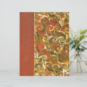 アンティークブック華美旋回スクラップブック紙 (スタンド正面)