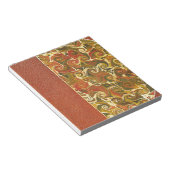 アンティークブック華美旋回スクラップブック紙 ノートパッド (アングル)