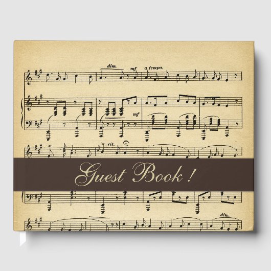 アンティークブラウン ミュージック 更新情報を参照 ゲストブック (正面)