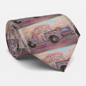 アンティークブルーパティナトラック ネクタイ (ロール)