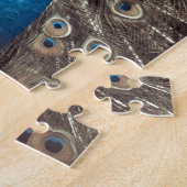 アンティークブルーピーコック ジグソーパズル (側面)