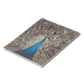 アンティークブルーピーコック ノートパッド (回転)