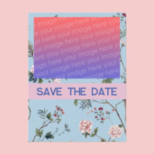 アンティークブルーフローラ