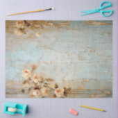 アンティークブルーロマンスデザインシリーズ17 薄葉紙 (クラフト)