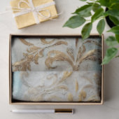 アンティークブルーロマンスデザインシリーズ6 薄葉紙 (ギフト)