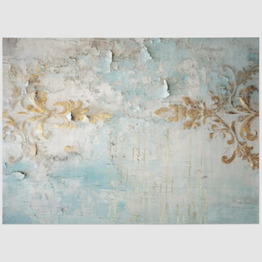 アンティークブルーロマンスデザインシリーズ6 薄葉紙 (正面)