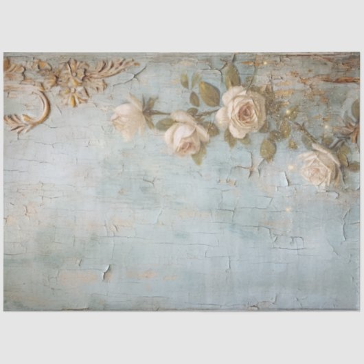 アンティークブルーロマンスデザインシリーズ9 薄葉紙 (正面)