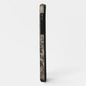 アンティークブルー クジャク Case-Mate iPhoneケース (裏面/左)