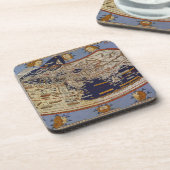 アンティークプトレマイオス世界地図,アルンシュイムのヨハネス コースター (左側)