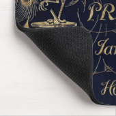 アンティークプライドと偏見ピーコック版カバー マウスパッド (コーナー)