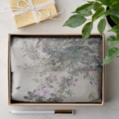 アンティークプリントオリエンタルガーデンティッシュペーパー 薄葉紙 (ギフト)