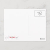 アンティークプリントスカル解剖はがき ポストカード (裏面)