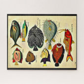 アンティークプリント ジグソーパズル (横)