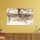 アンティークヘイレーキ キャンバスプリント (インサイチュ (リビング))