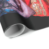 アンティークベネチアンパペッツマスカレードパーティー ラッピングペーパー (ロールコーナー)