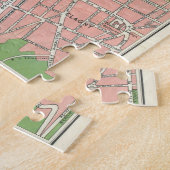 アンティークベルサイユの地図,ヴィンテージフランス ジグソーパズル (側面)