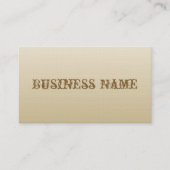 アンティークベージュ名刺 名刺 (正面)
