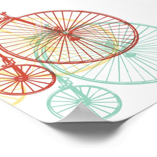 アンティークペニー農場デザイン ポスター (角)