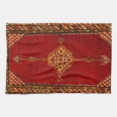 アンティークペルシアじゅうたん キッチンタオル (横)