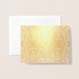 「アンティークペルシアじゅうたん – 見て」パターンCGGWOMAN! 箔カード