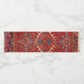 アンティークペルシアのラグ動揺してヴィンテージアートパターン ペットボトルラベル (シングルラベル)