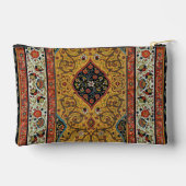 アンティークペルシアカーペットエレガントデザイン アクセサリーポーチ (裏面)