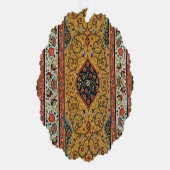 アンティークペルシアカーペットエレガントデザイン オーナメントカード (右)